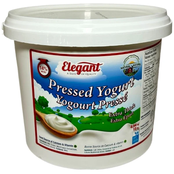 Elegant - All Natural Pressed Yogurt 4.54KG