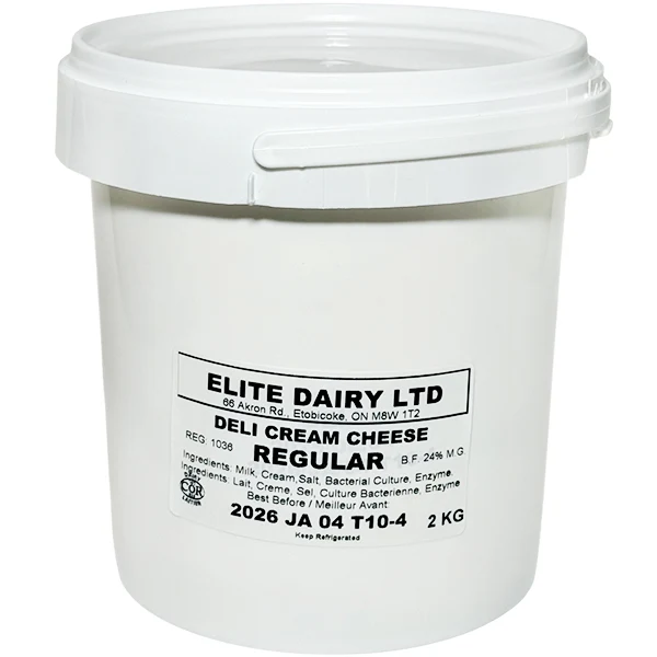Elite Dairy - Deli Cream Cheese Reg 2KG