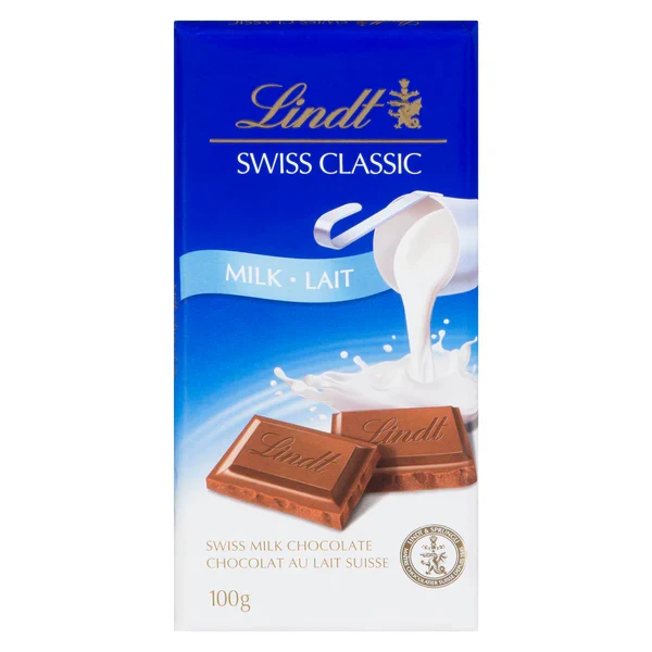 Lindt - Swiss Classic Milk Bar 12x100 GR