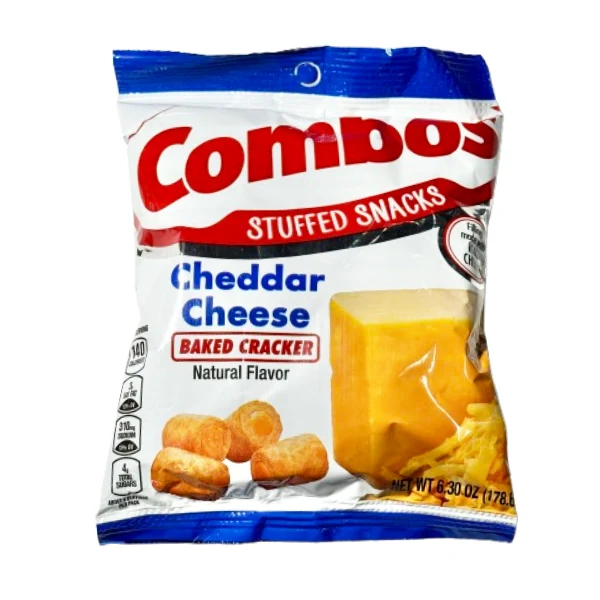 Combos - Cheddar Cheese Cracker 12x178.6 GR