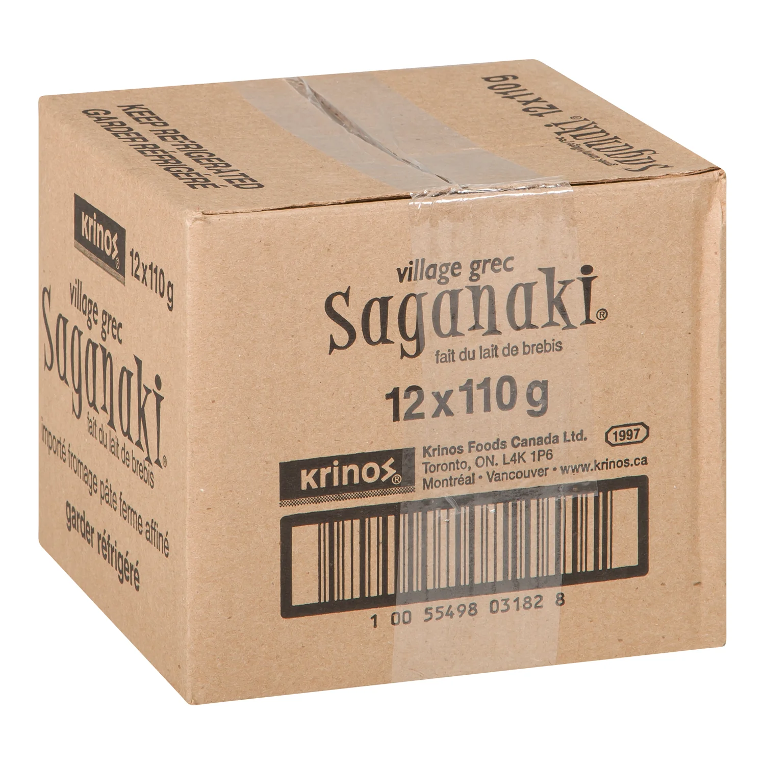 Krinos - Saganaki Cheese 12x110 GR