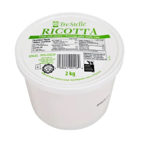 Tre Stelle - Ricotta 2x2KG