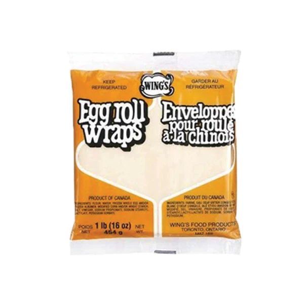 Wings - Egg Roll Wraps 5.5X5.5 12x1 LB