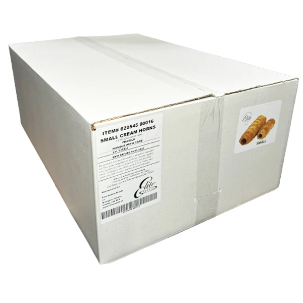 Elite Sweets - Cream Horns Small 250EA