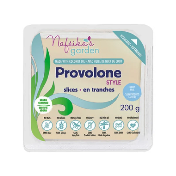 Nafsikas Garden - Vegan Provolone Style Slices 12x200 GR