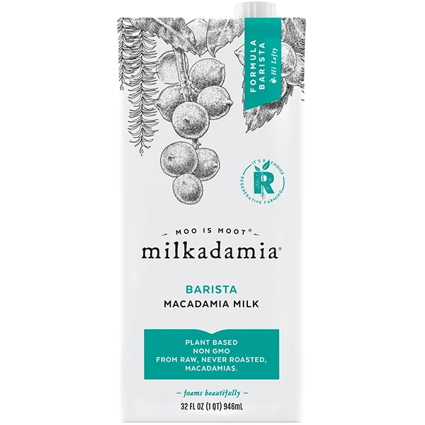 Milkadamia - Barista Macadamia Milk 12x32 OZ