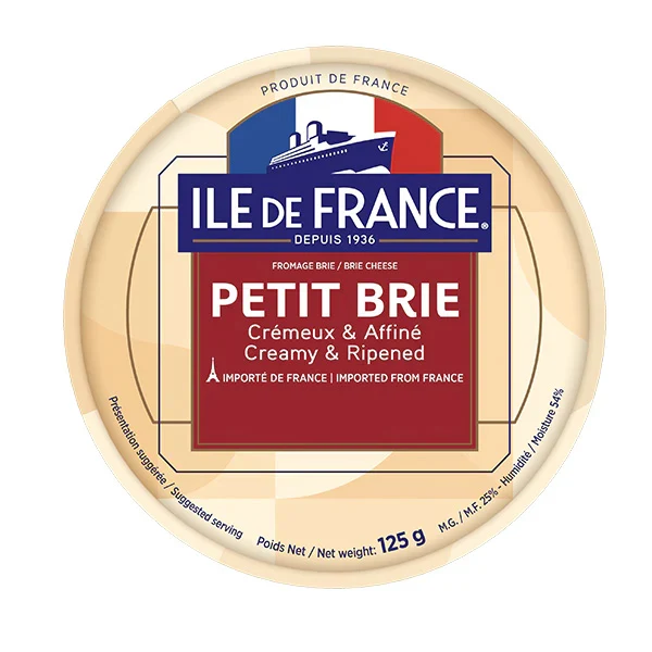 Ile De France - Petit Brie Long Life 12x125 GR