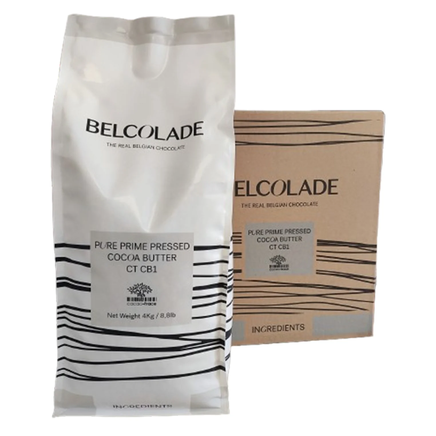 Belcolade - Deodorized Cocoa Butter Drops 2x4 KG