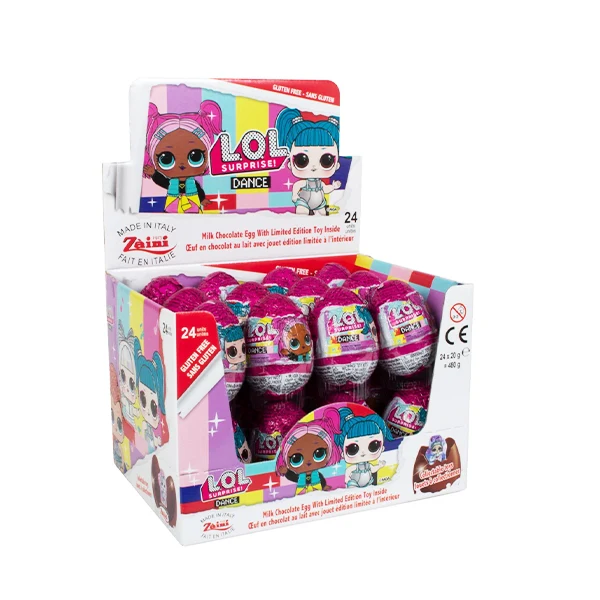 Zaini Eggs - Lol Chocolate 24x20 GR