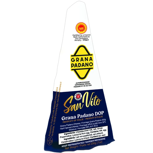 San Vito - Grana Padano Wedges 200GR