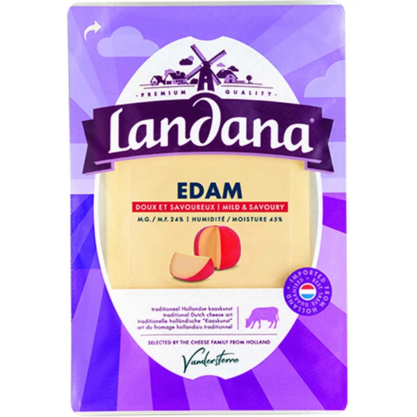 Landana - Edam Cheese Slices 150GR