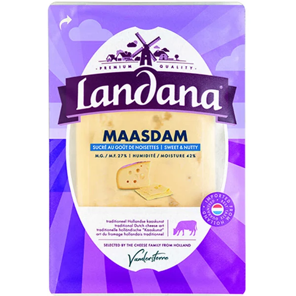 Landana - Maasdam Cheese Slices 150GR