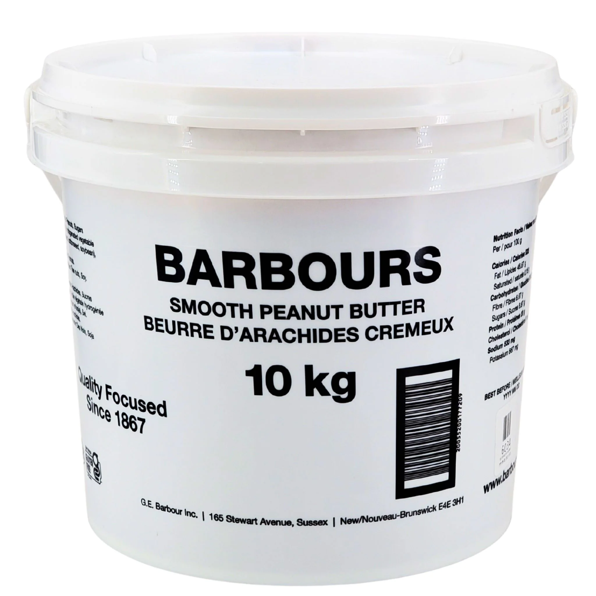Barbours Smooth Peanut Butter