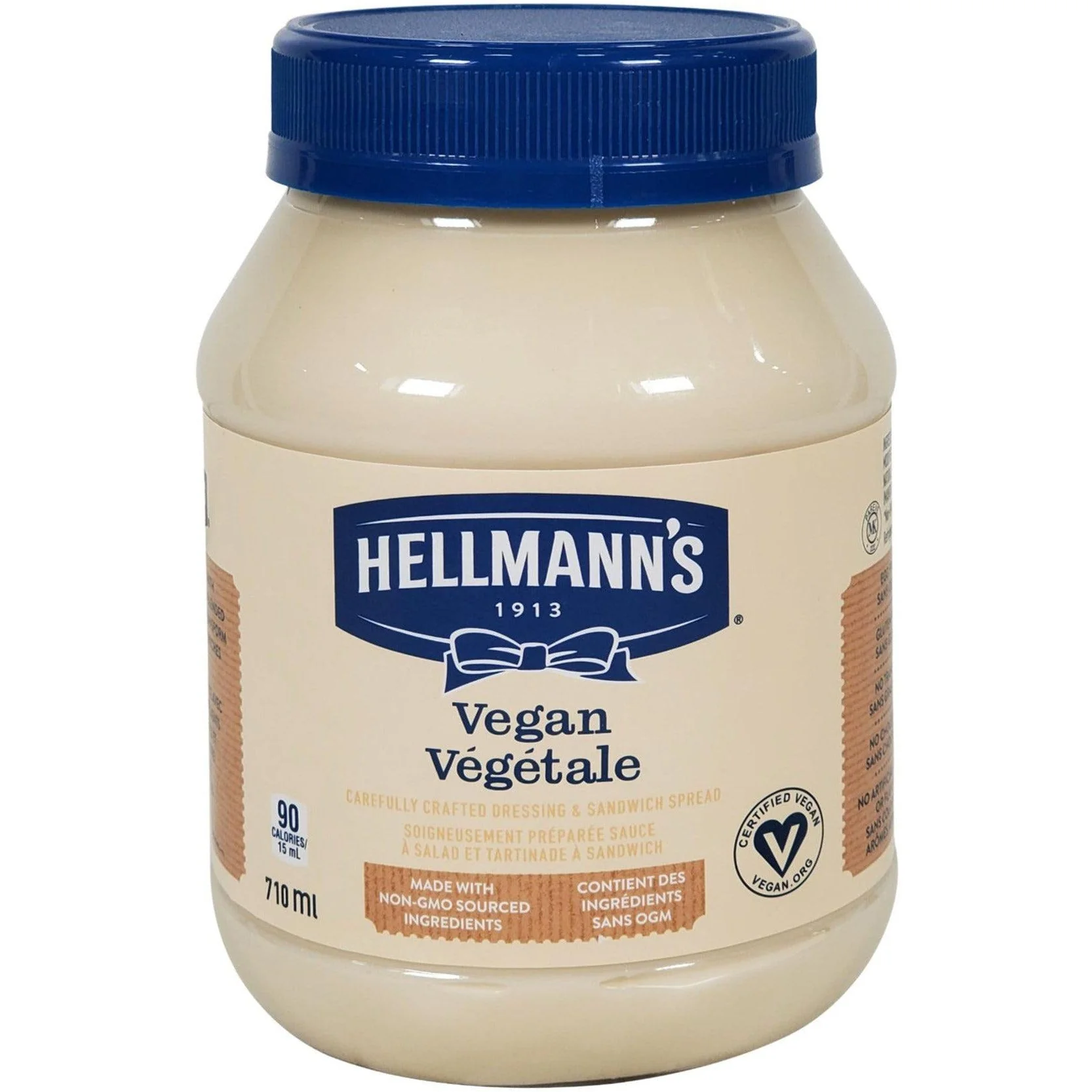 Hellmann's - Mayonnaise - Vegan (No Eggs) — Case (8 x 710 ML)