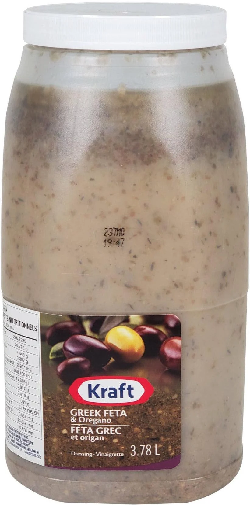 Kraft - Signature Greek w/Feta — Each (3.78 L)