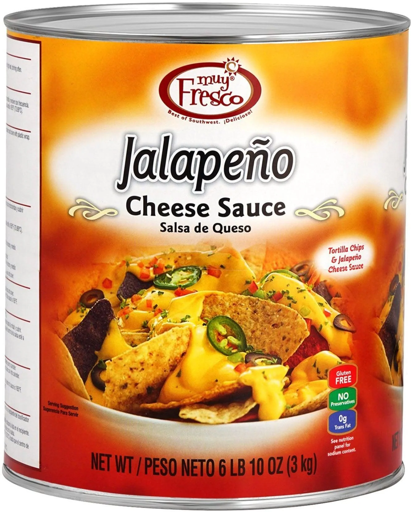 Muy Fresco Jalapeno Cheese Sauce — Each (3 KG)