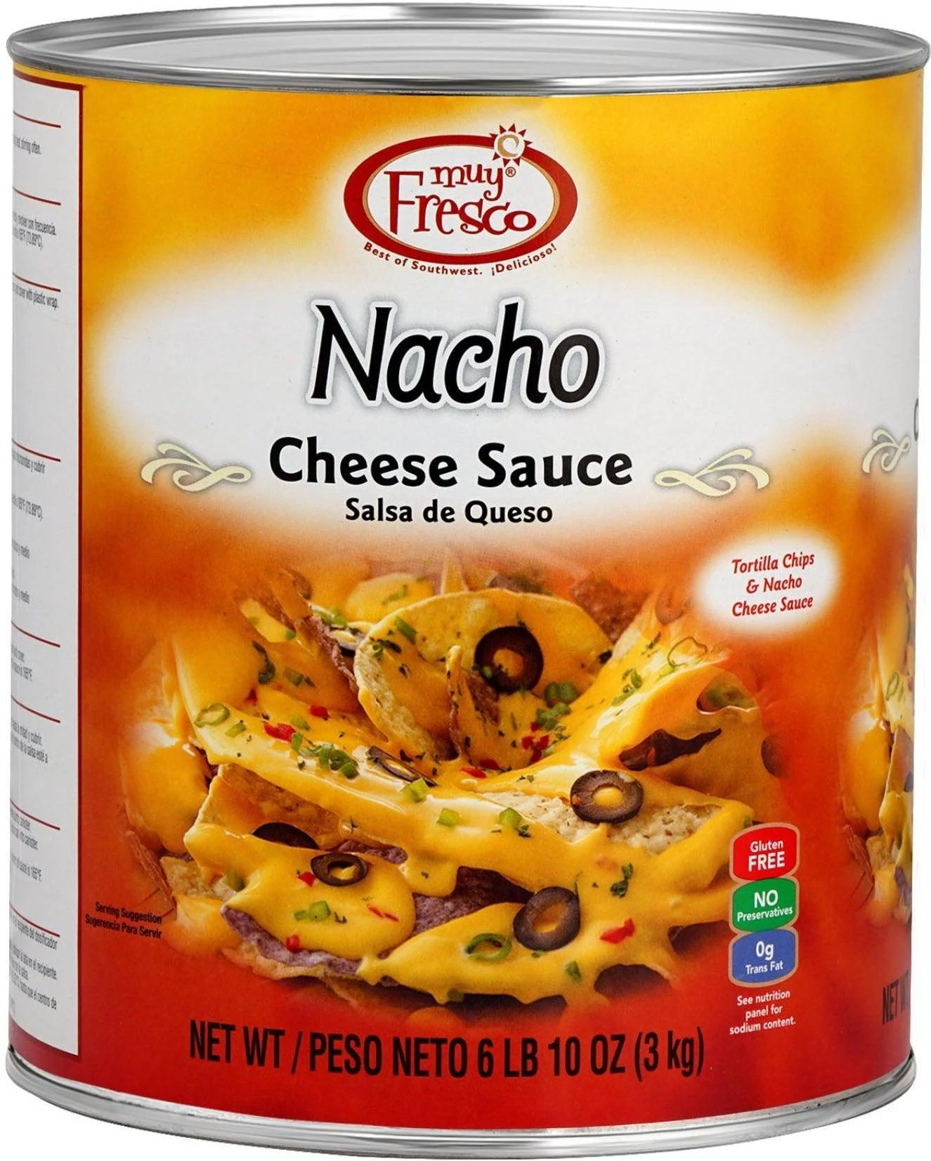 Muy Fresco Nacho Cheese Sauce — Case (6 x 100 OZ)