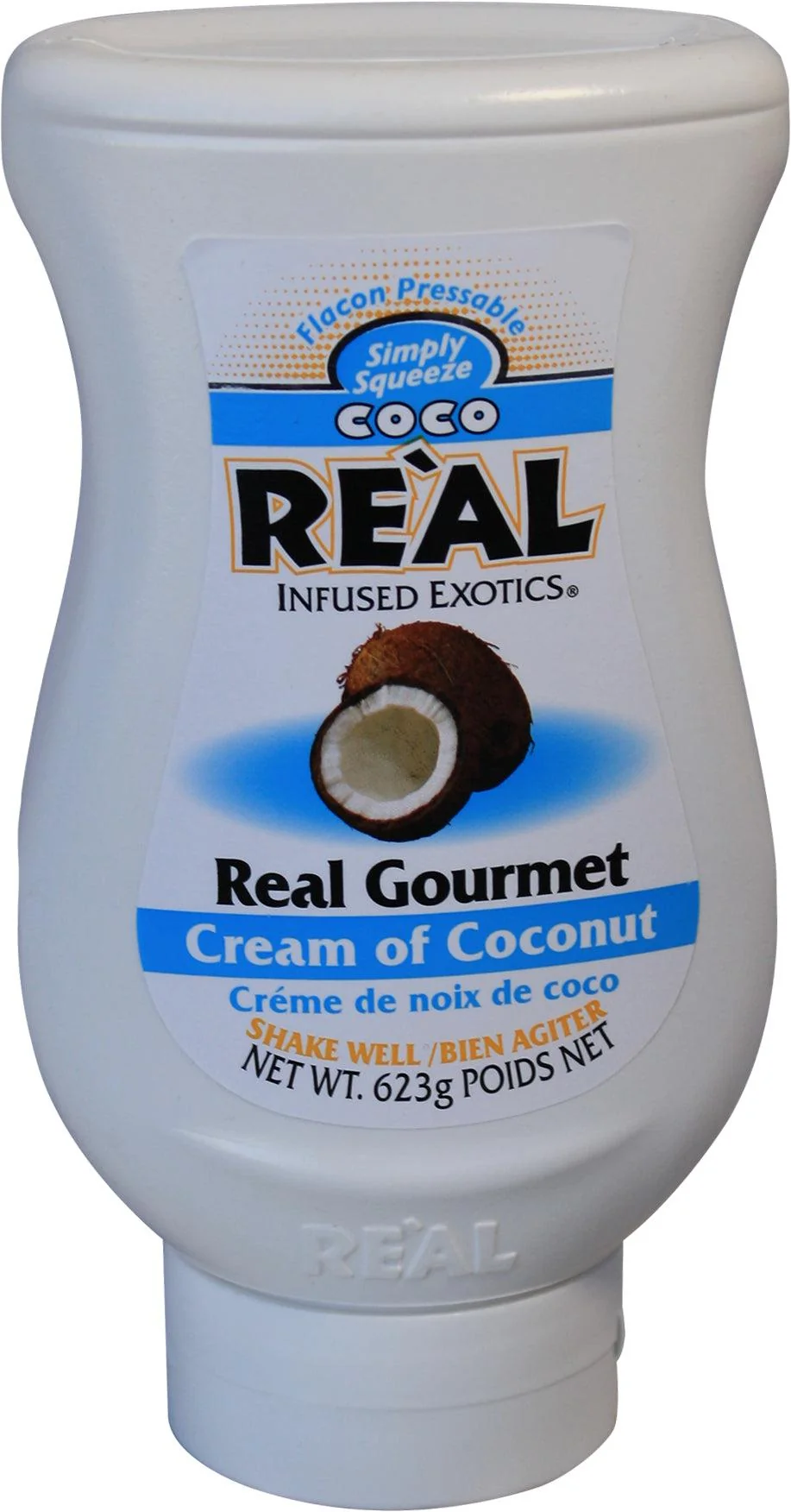 Simply Squeeze - Cream - Real Coconut — Case (12 x 595 G)