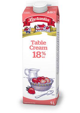 Lactancia - 18% Table Cream — Case (16 x 1 L)