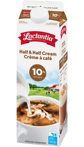 Lactantia - 10% Half and Half Cream — Each (1 L)