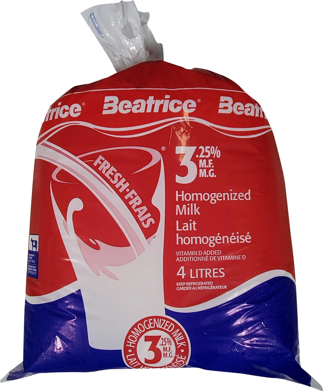 Beatrice - Homo Milk - 3.25 % — Each (4 L)