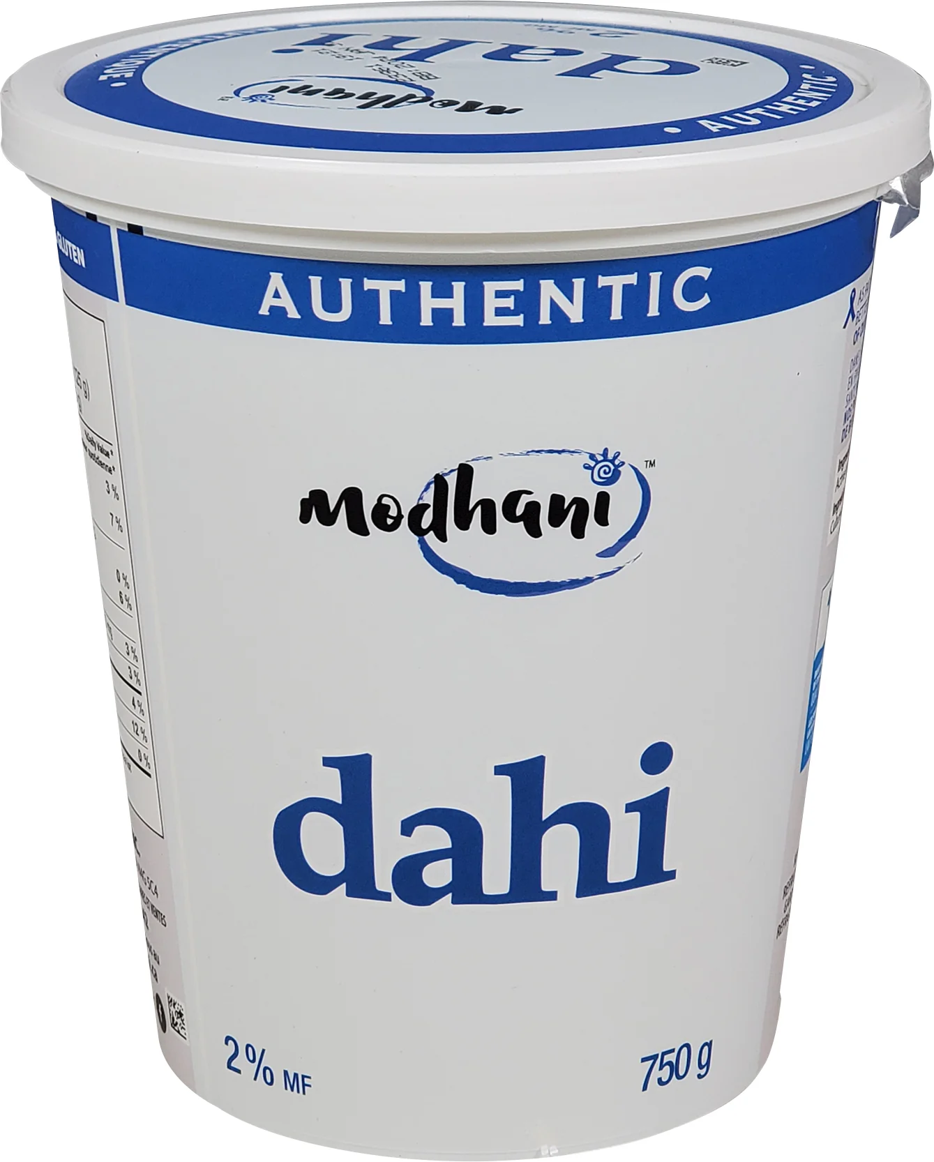 Modhani - Yogurt - 2% — Case (6 x 750 G)