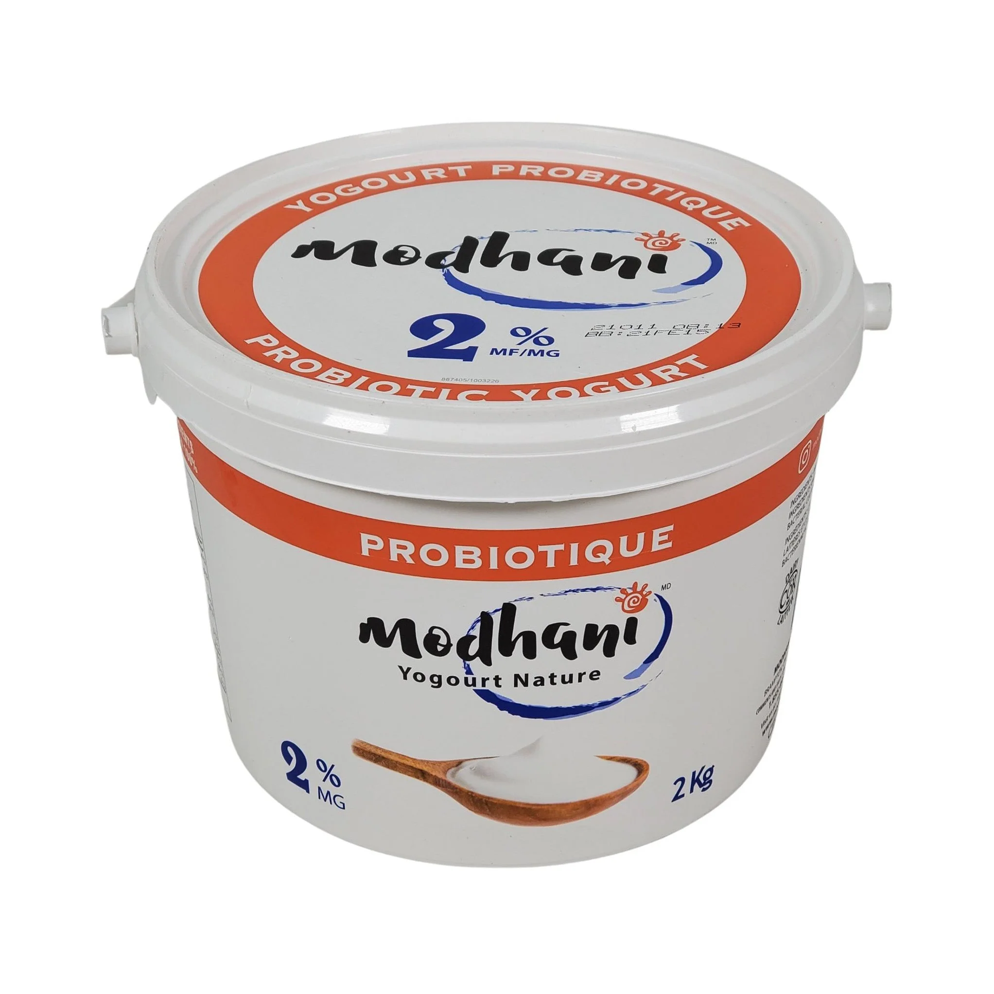 Modhani - Plain Yogurt - 2% — Case (4 x 2 KG)