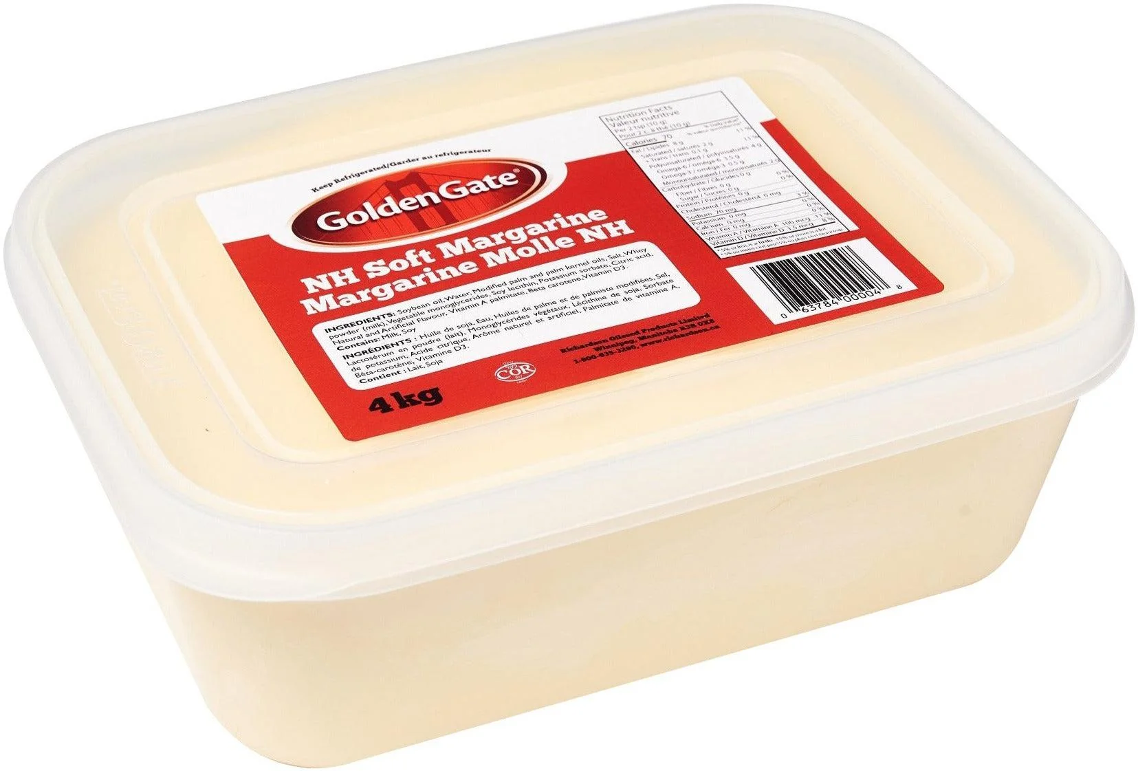 Golden Gate - Soft Regular Margarine — Each (4 KG)
