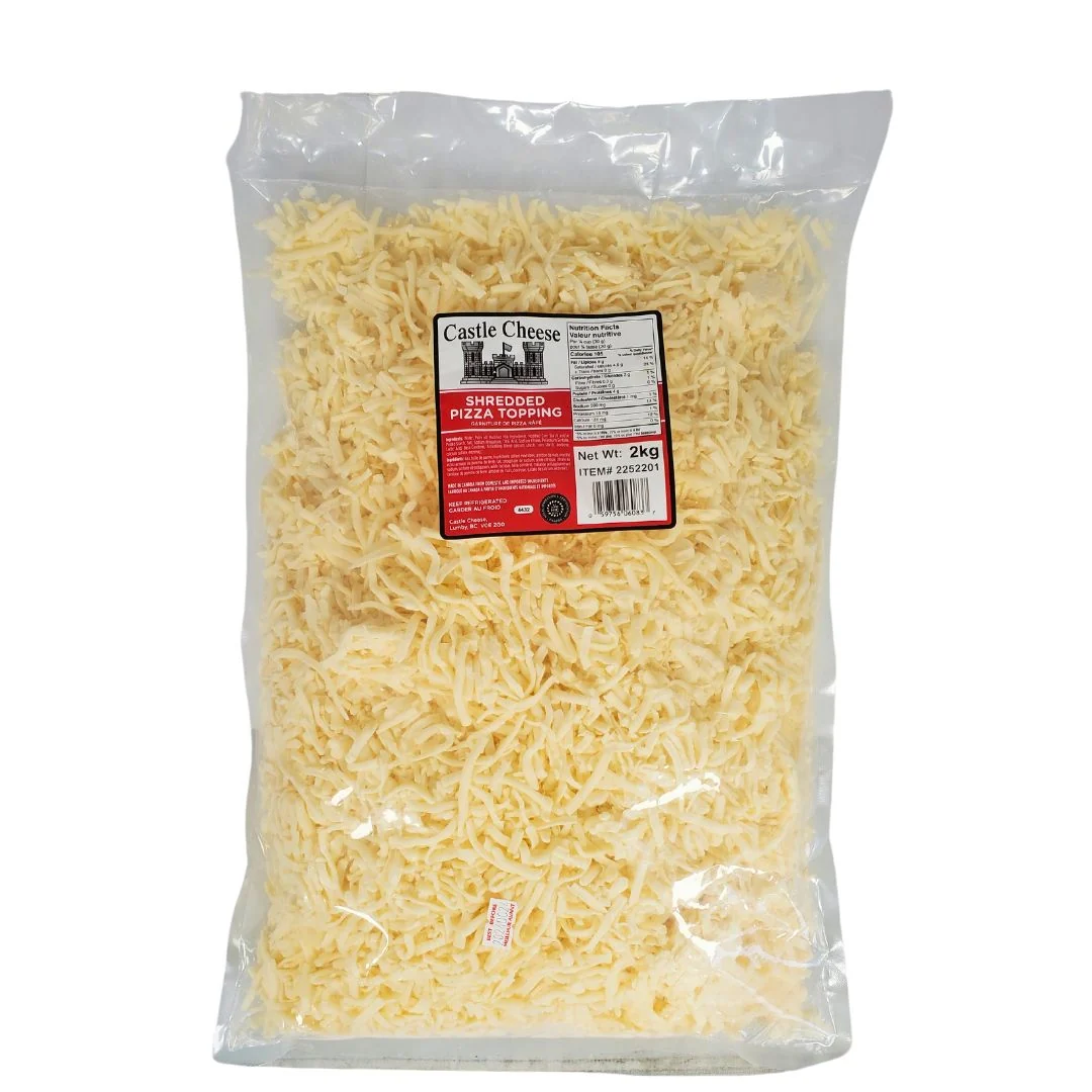 Castle Cheese - Shredded Pizza Topping — Case (4 x 2 KG)