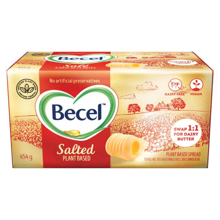Becel - Salted Plant Based Butter — Case (12 x 454 G)