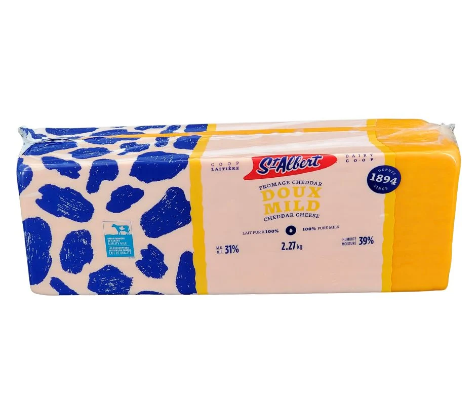 St. Albert - Mild Cheddar - Colour - Cheese — Each (2.27 KG)