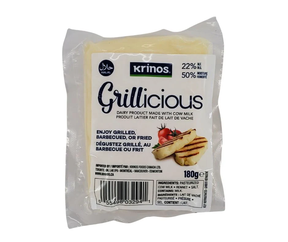 Krinos - Grillicious Halloumi Cheese — Case (10 x 180 G)
