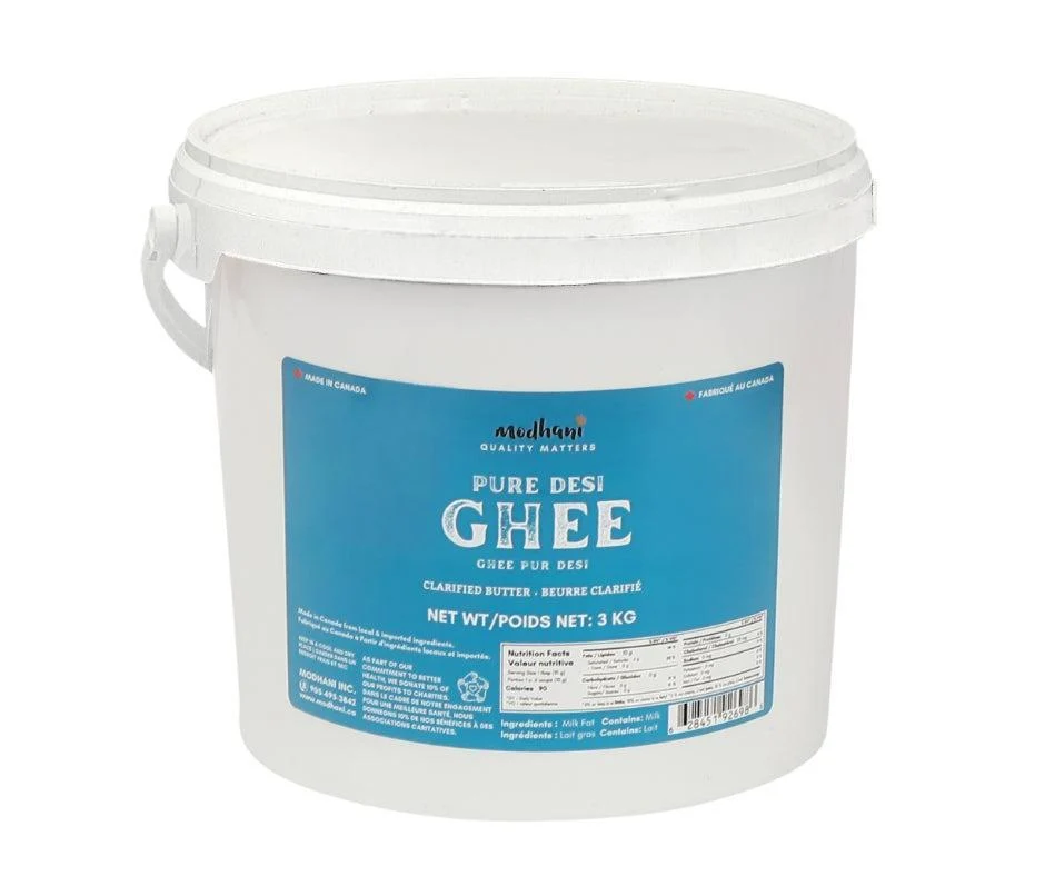 Modhani Pure Desi Ghee (Clarified Butter) - 3kg