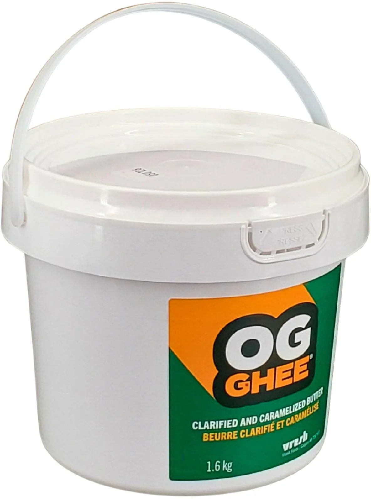 Vresh Foods OG Ghee (Clarified, Caramelized Butter)