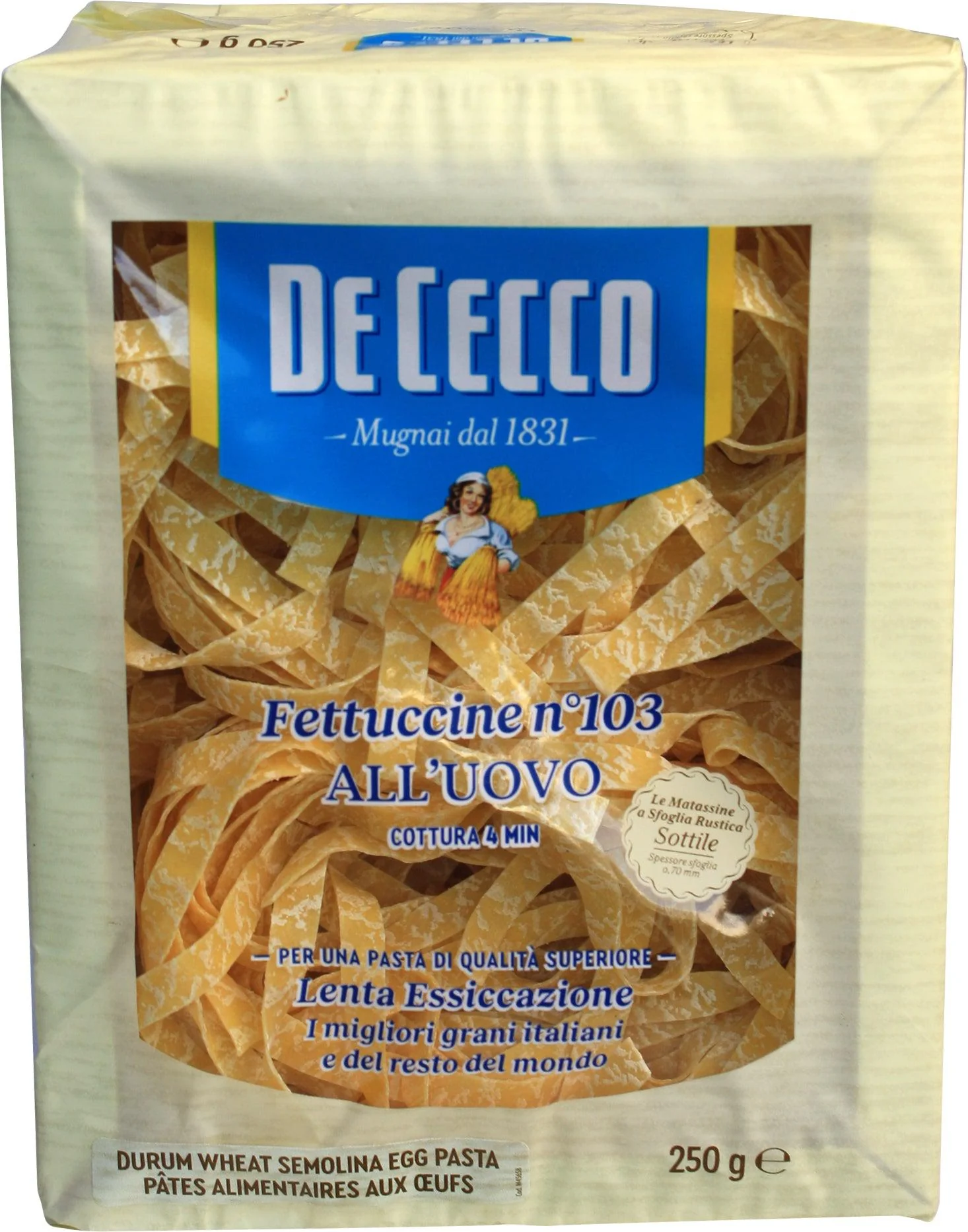 DeCecco - Fettuccine Egg Nest #103 — Each (250 G)