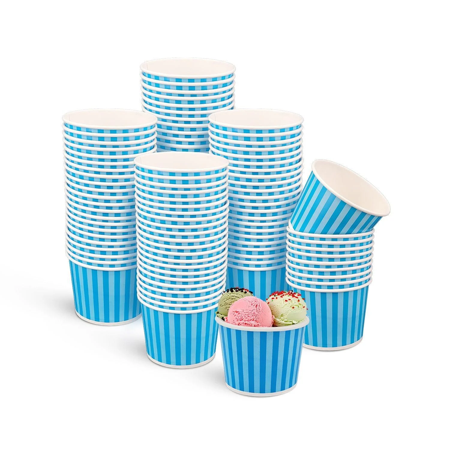 Eco-Craze - 400ml Ice Cream Paper Cups — Case (50 CT)