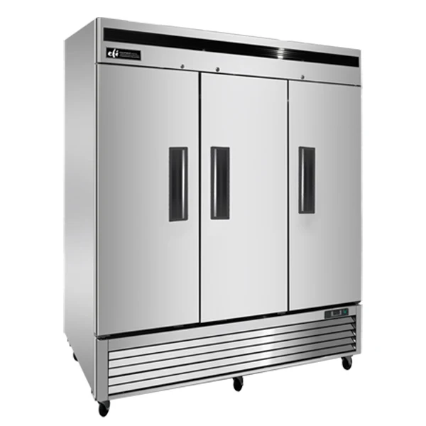 Efi - Versa Chill Triple Door Freezer Reach IN S/Steel 82IN