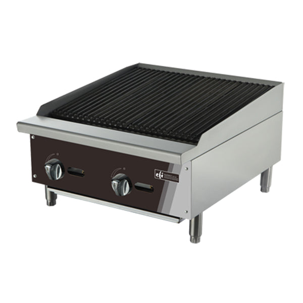 Efi - Char Rock Broiler 2 Burner 24IN