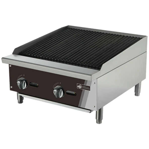 Efi - Char Rock Broiler 3 Burner 36IN