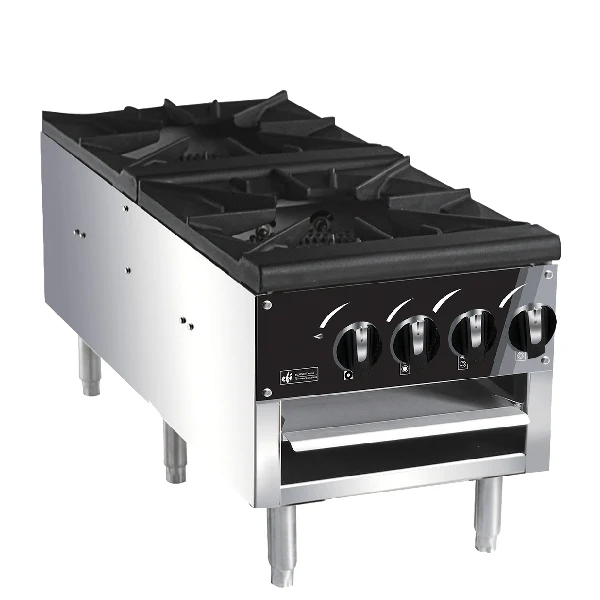 Efi - Stock Pot Stove 2 Burner Low Profile 18IN