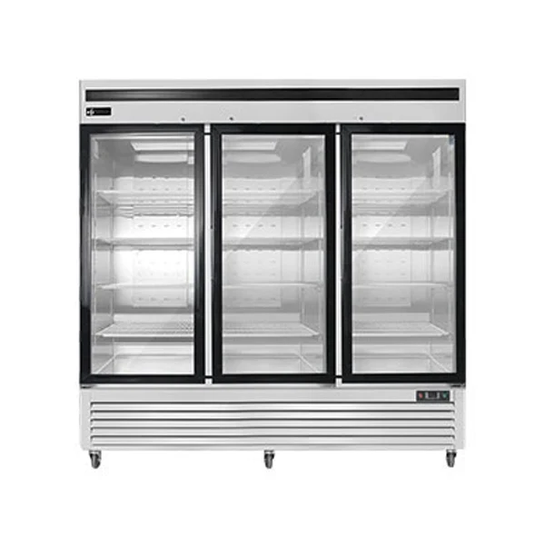 Efi - Triple Glass Door Freezer Steel 82"