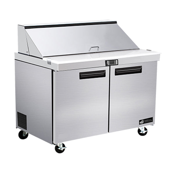 Efi - Mega Top Prep Table Double 48" Wide 1EA
