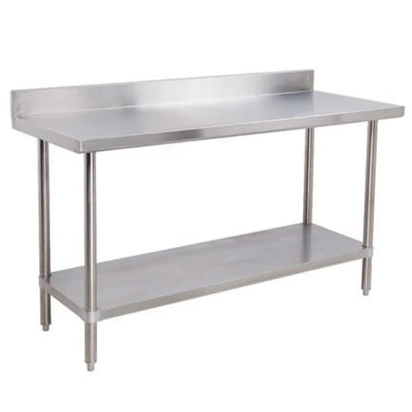 Efi - Work Table With Backsplash Stainless Steel 30*84 EA