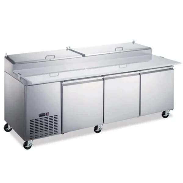 Canco - 96" 3 Doors Pizza Prep Table EA