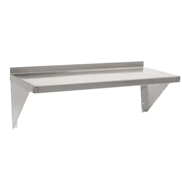 Omega - Stainless Steel Wall Mounted Shelf 16x48 IN