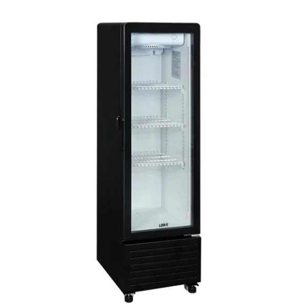 Coolasonic - CS-145 Single Door 16.5" Wide Display Refrigeratr 16.5"W 55"H