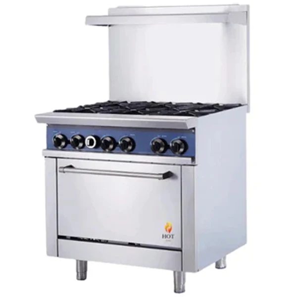 Hotzone - 6 Burner Range With Convection Oven 36"