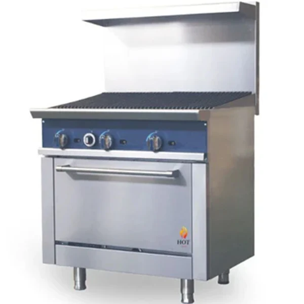 Hotzone - 36" Range With Charbroiler