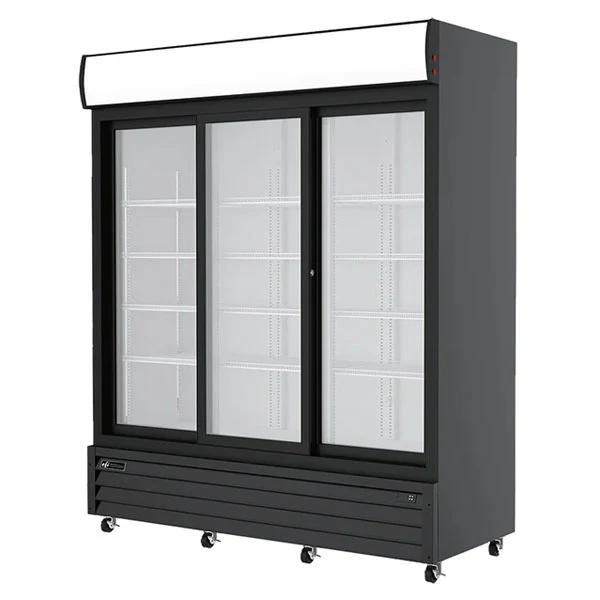 Efi - C3S-68GD 3 Door Glass Sliding Cooler 68"