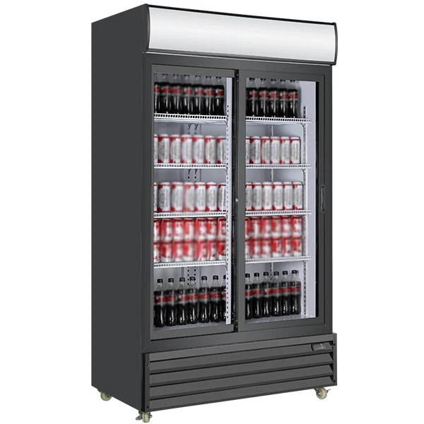 Efi - Double Door Sliding Glass Cooler 39"